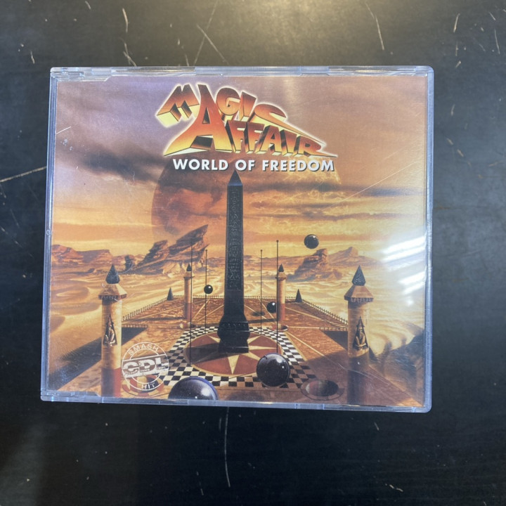 Magic Affair - World Of Freedom CDS (VG+/M-) -dance-